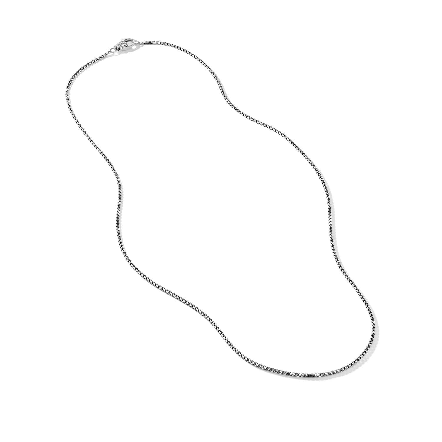 Box Chain Necklace, 1.7mm, Long's Jewelers
