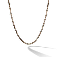 Small Box Chain in 18K Gold, 2.7mm, Long's Jewelers