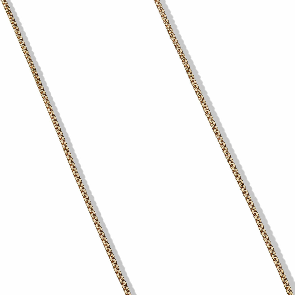 Box Chain Necklace in 18K Gold, 1.7mm, Long's Jewelers