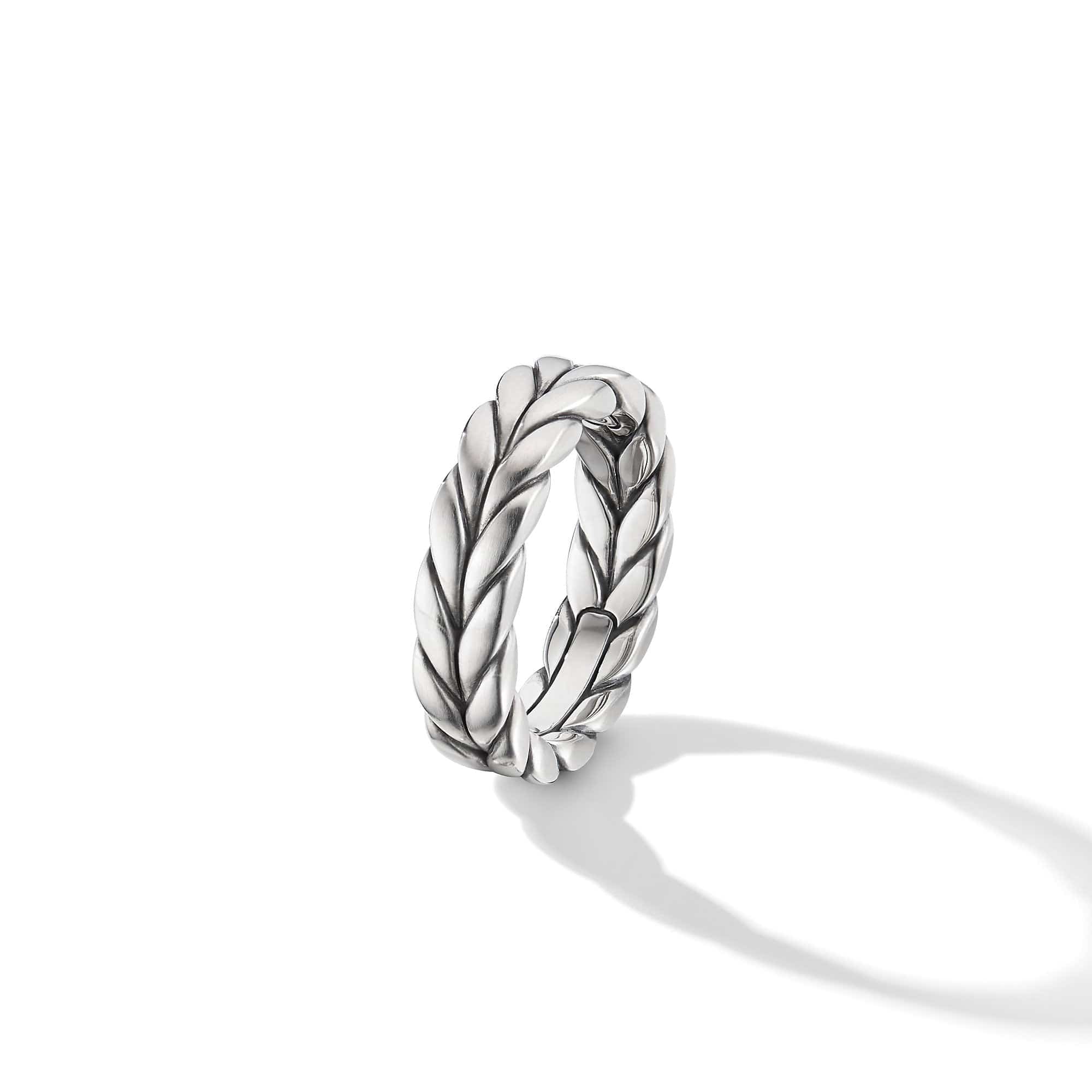 Chevron Woven Band Ring, Long's Jewelers