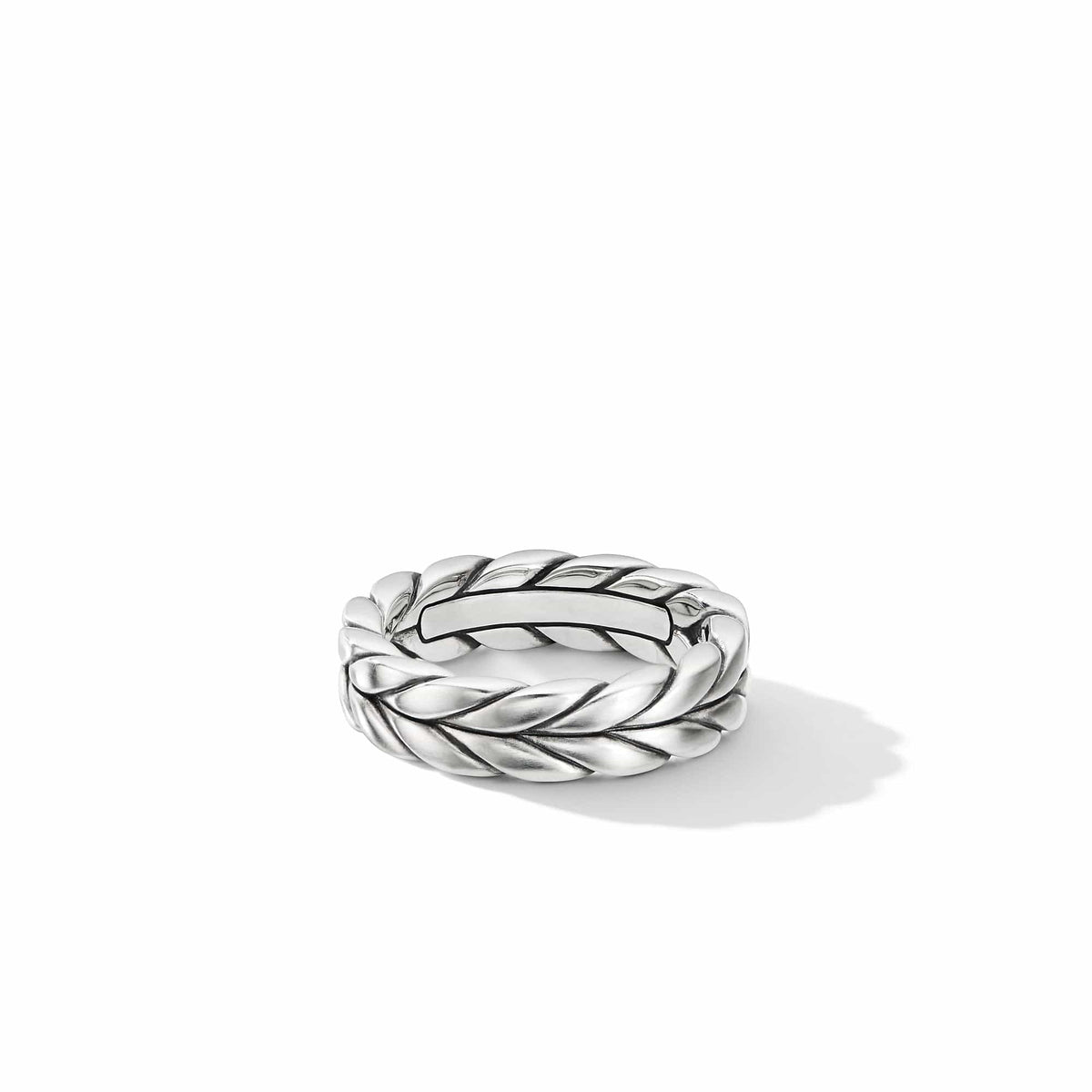 Chevron Woven Band Ring, Long's Jewelers