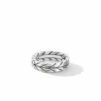 Chevron Woven Band Ring, Long's Jewelers