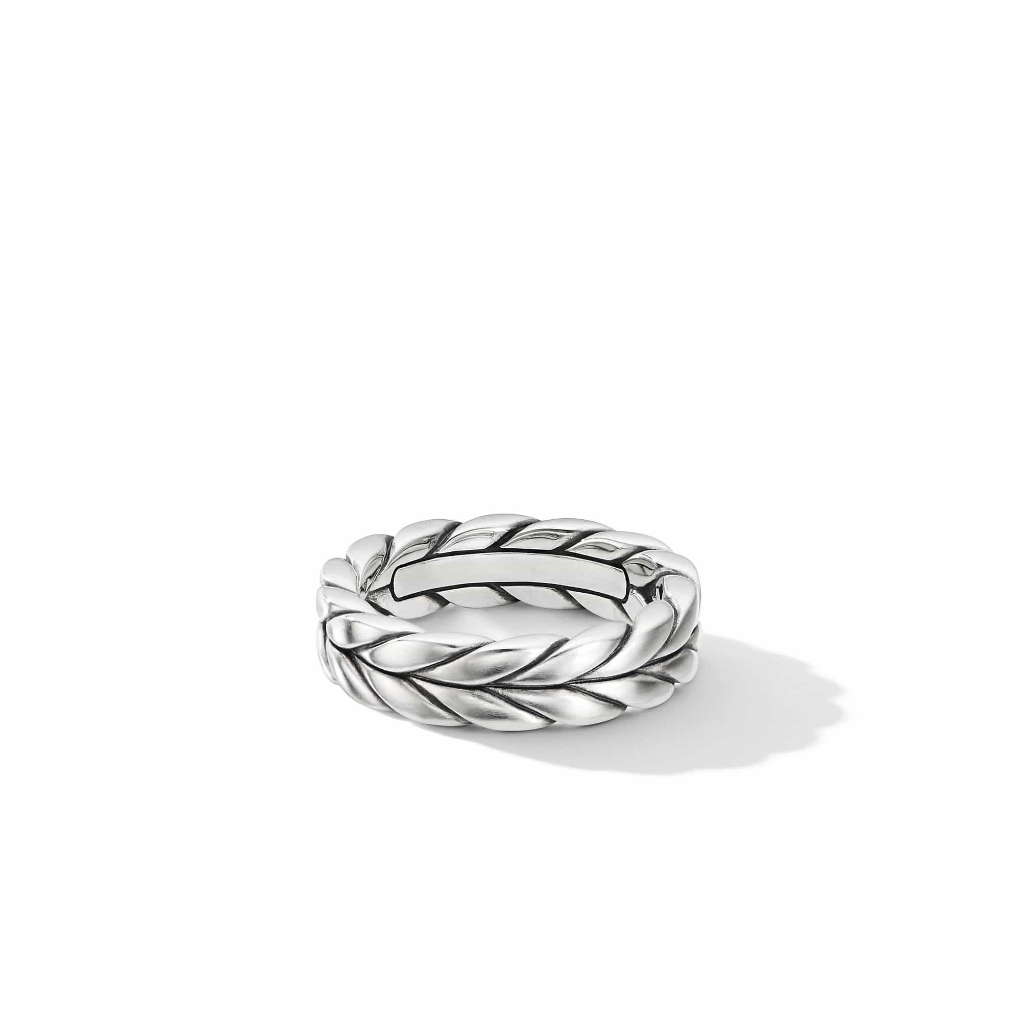 Chevron Woven Band Ring, Long's Jewelers