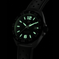 TAG Heuer Formula 1 Quartz Mens Black Rubber Watch
