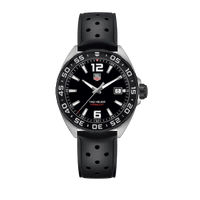 TAG Heuer Formula 1 Quartz Mens Black Rubber Watch