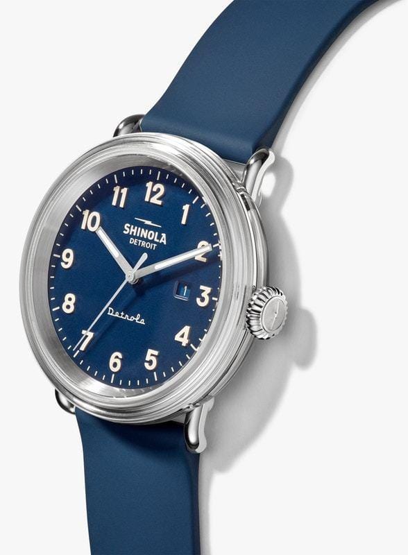 Shinola Detrola 43MM SS Blue Dial Watch