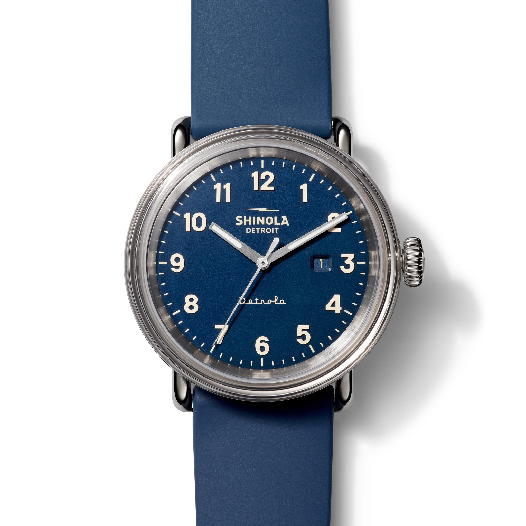 Shinola Detrola 43MM SS Blue Dial Watch