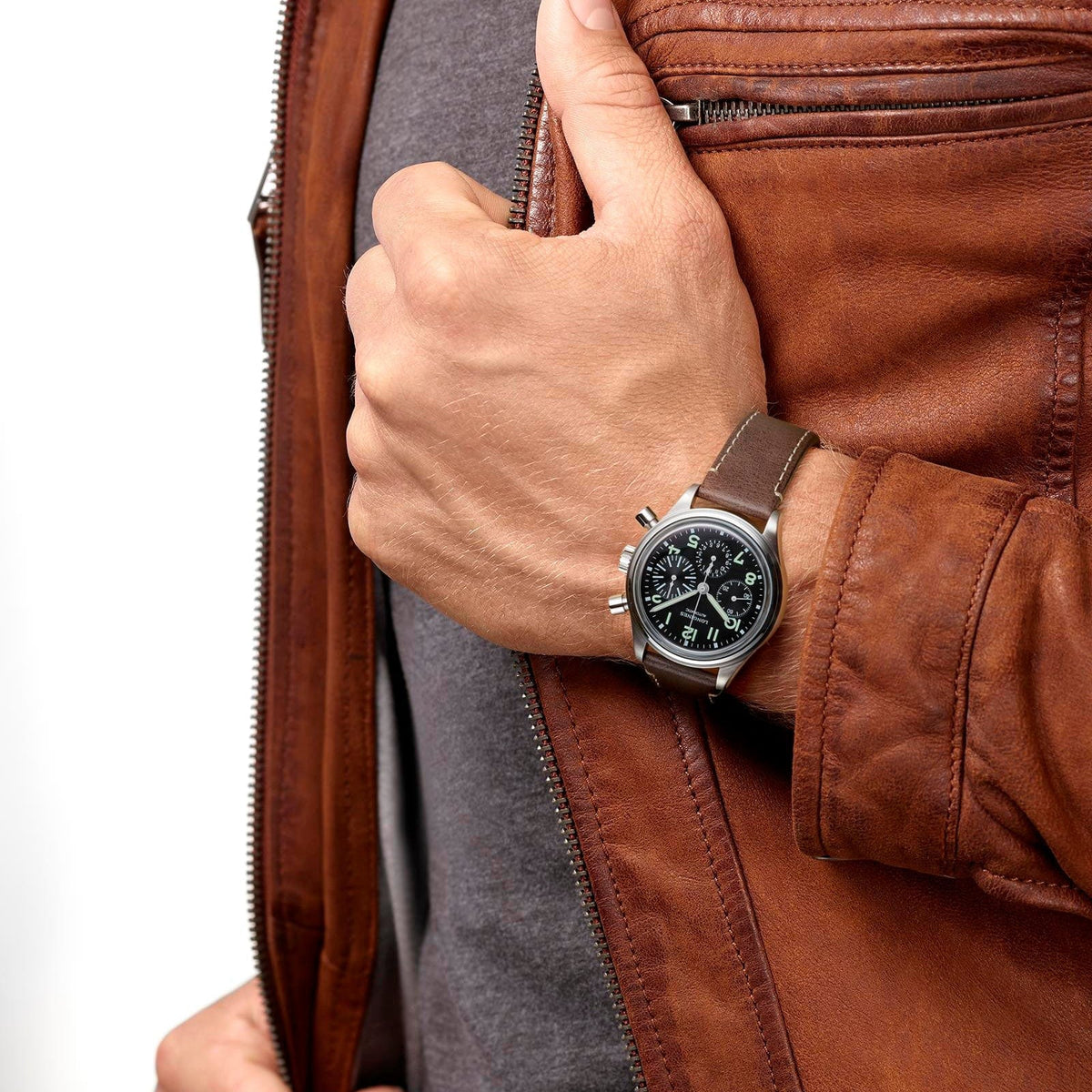 The Longines Avigation BigEye 41mm Chronograph, Long's Jewelers