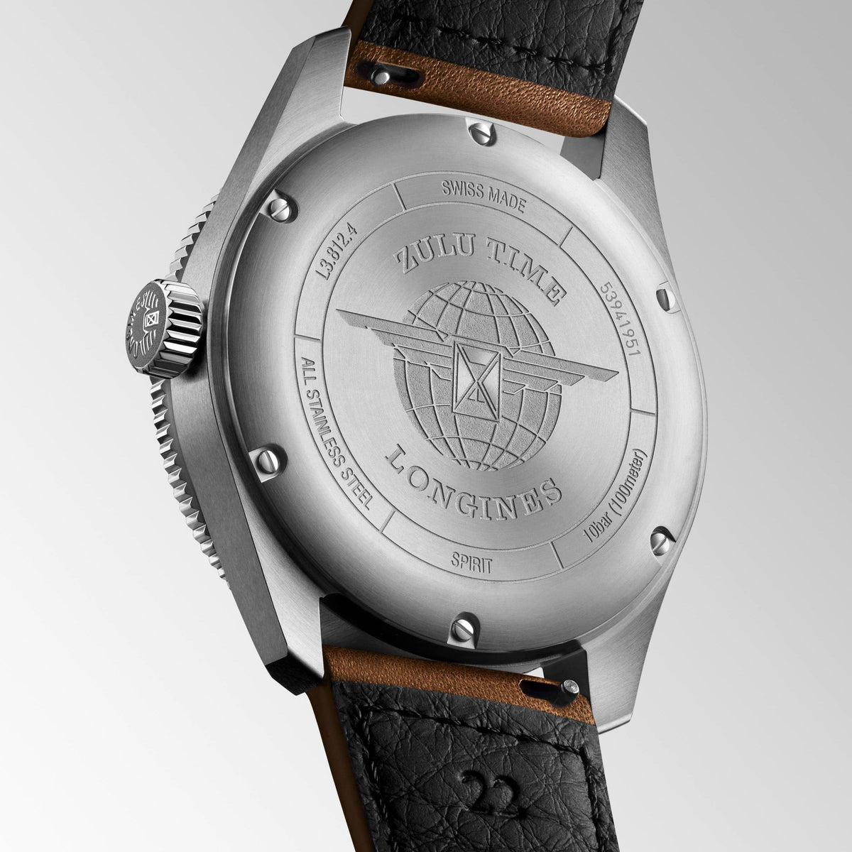 Longines Spirit Zulu Time 42mm GMT Chronometer, Long's Jewelers