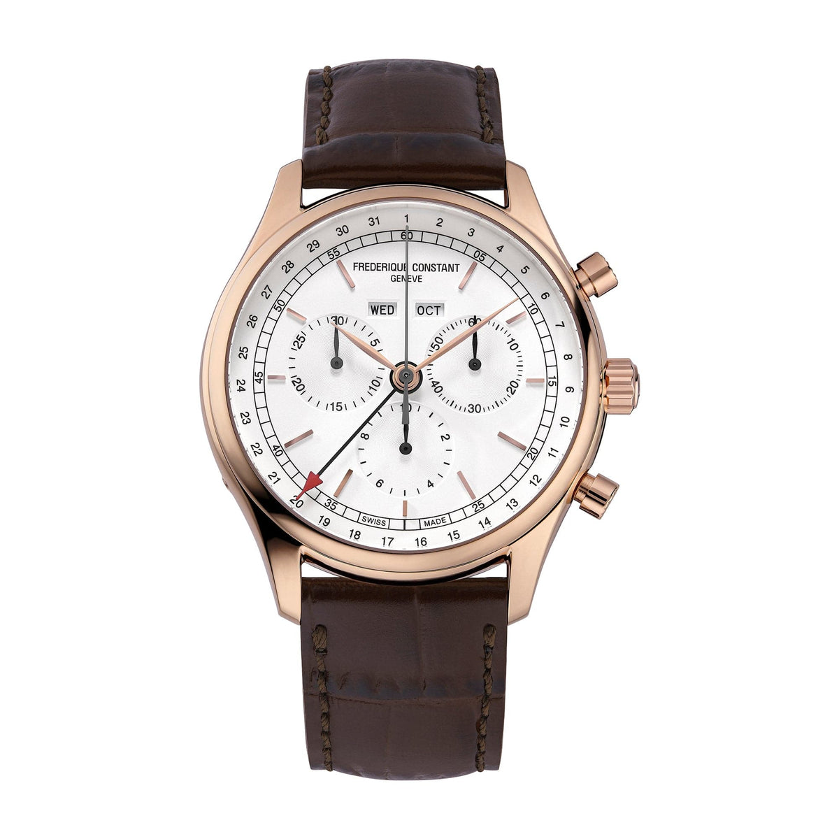 Frederique Constant Classics Quartz Rose Gold Plate
