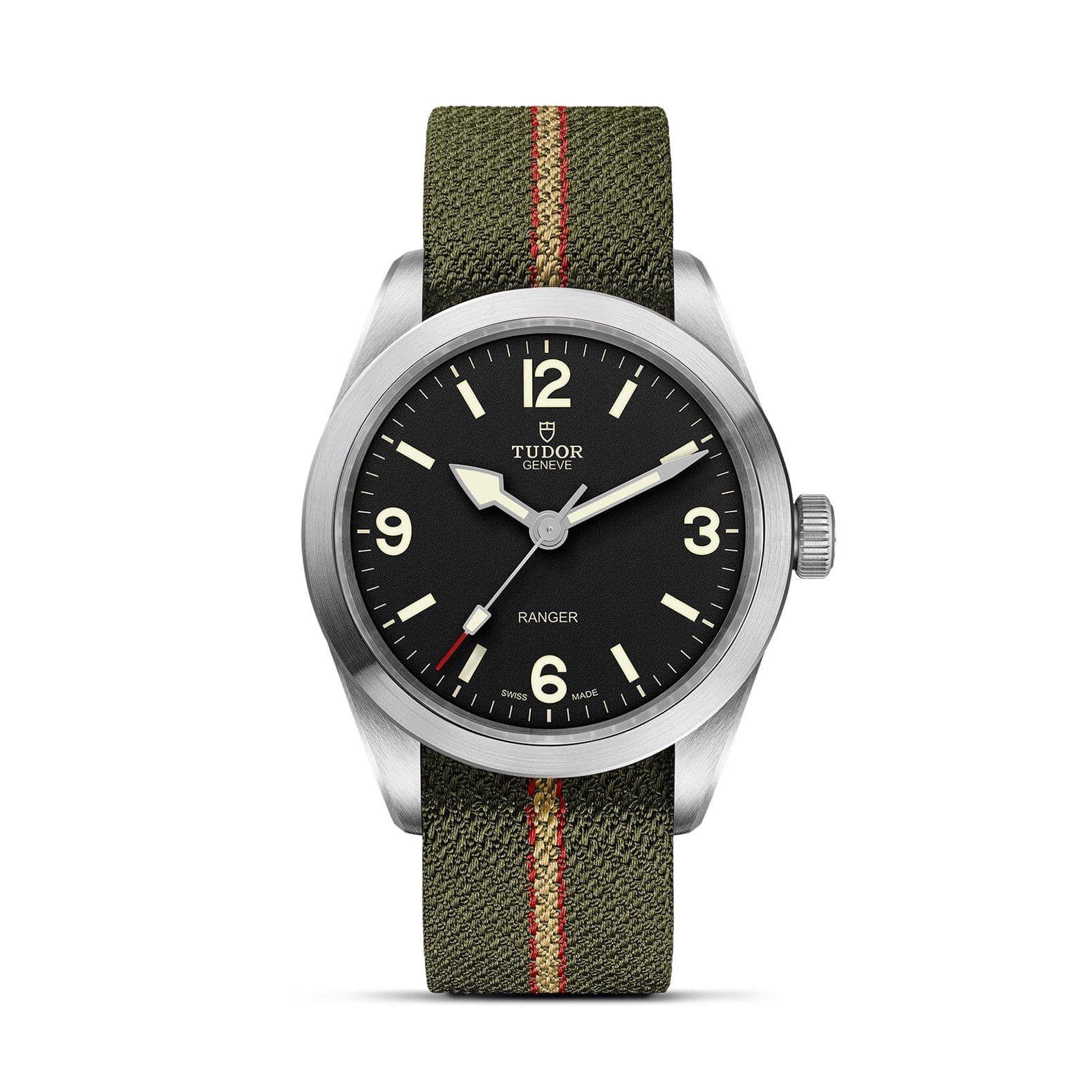 TUDOR Ranger 39 Steel M79950-0003 Black Dial | Long's Jewelers