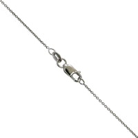 Roberto Coin 18K White Gold Small Diamond Heart Necklace