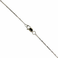 14K White Gold Cluster Diamond Heart Pendant, 14k white gold, Long's Jewelers