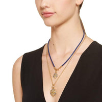 Temple St. Clair 18K Yellow Gold Multi Color Stone Pendant