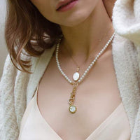 18K Yellow Gold Sun and Star Charm