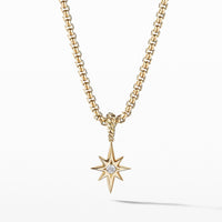 Cable Collectibles® North Star Birthstone Charm in 18K Yellow Gold with Diamond