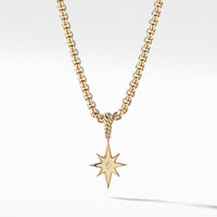 Cable Collectibles® North Star Birthstone Charm in 18K Yellow Gold with Diamond