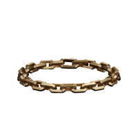 アクセサリー GARNI Track Chain Bralelet Coach Bow Pave Chain Link Toggle Bracelet CG077 Gold-Tone