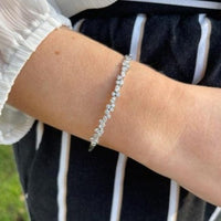 Penny Preville 18K White Gold Diamond Bangle