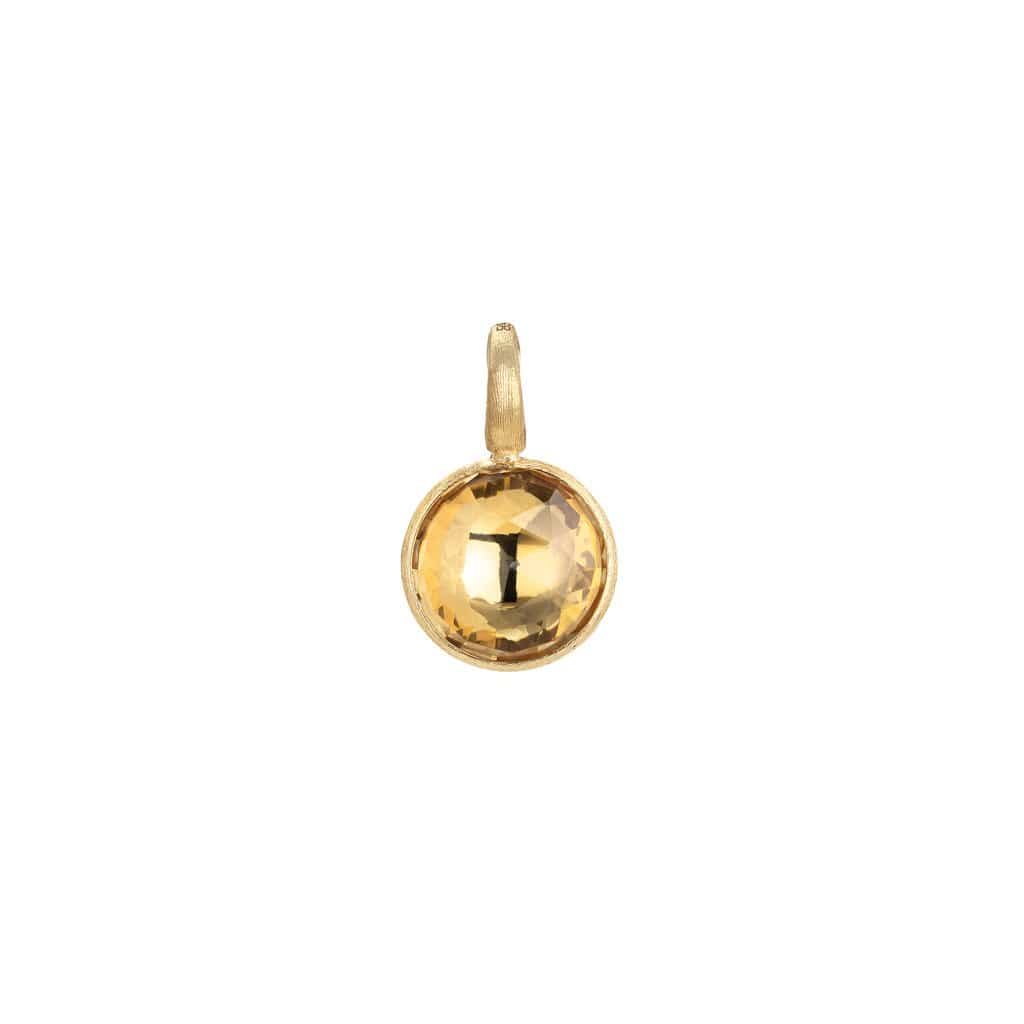 Jaipur 18K Yellow Gold Citrine Pendant, Gold, Long's Jewelers