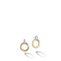Jaipur 18K Yellow Gold Diamond Accent Circle Drop Earrings, Gold, Long's Jewelers