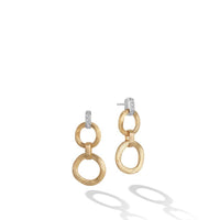 Jaipur 18K Yellow Gold Diamond Accent Double Circle Drop Earrings, Gold, Long's Jewelers