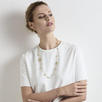 Marco Bicego Jaipur 18K Yellow Gold Disc Charm Bracelet
