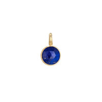 Jaipur 18K Yellow Gold Lapis Pendant, Gold, Long's Jewelers
