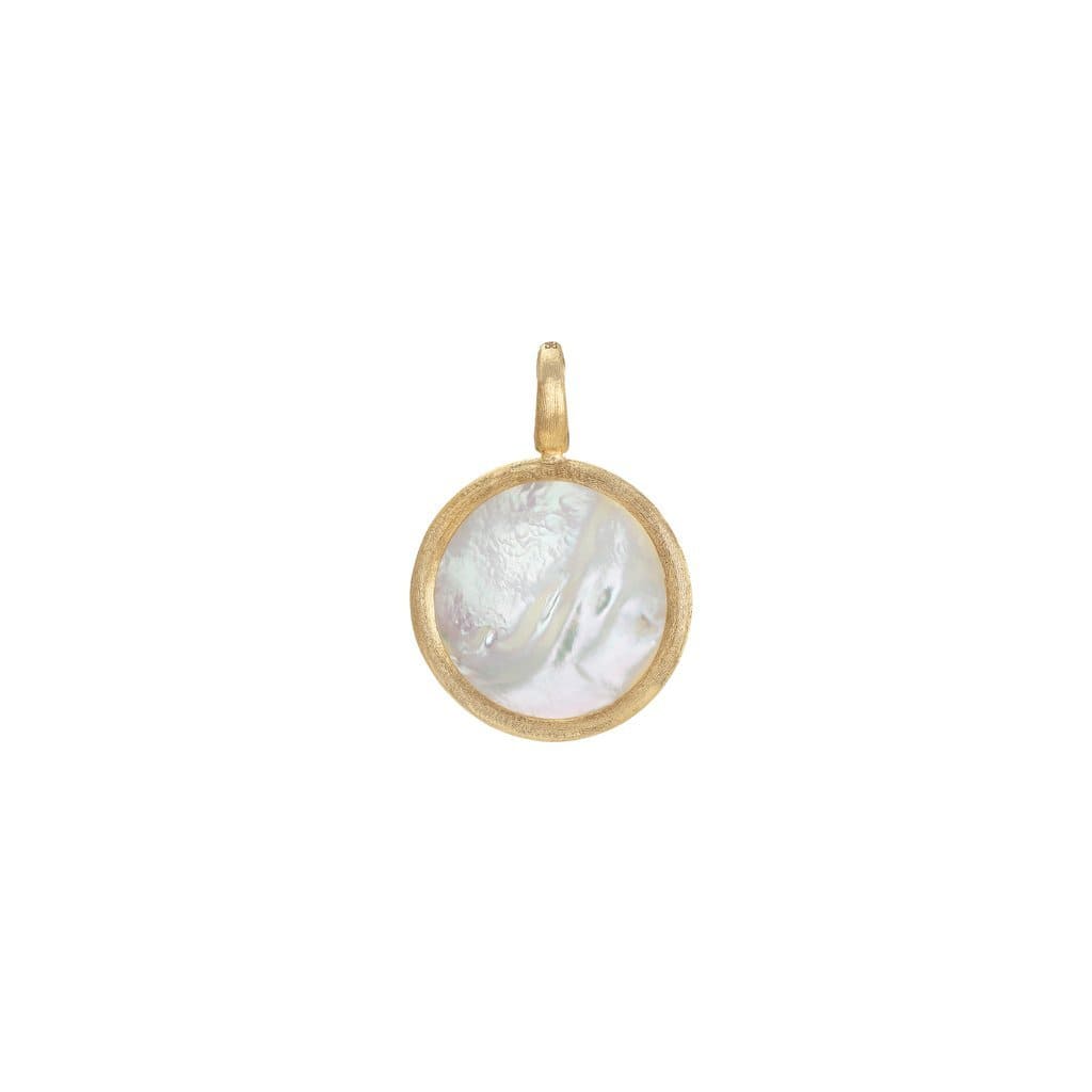 Jaipur 18K Yellow Gold Mother of Pearl Pendant, Gold, Long's Jewelers