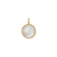 Jaipur 18K Yellow Gold Mother of Pearl Pendant, Gold, Long's Jewelers