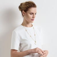 Marco Bicego Jaipur 18K Yellow Gold Mother of Pearl Pendant