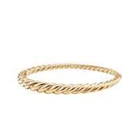 Pure Form® Cable Bracelet in 18K Gold, 6mm