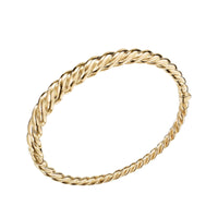 Pure Form® Cable Bracelet in 18K Gold, 6mm
