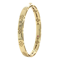 Roberto Coin 18K Yellow Gold Love in Verona Bangle