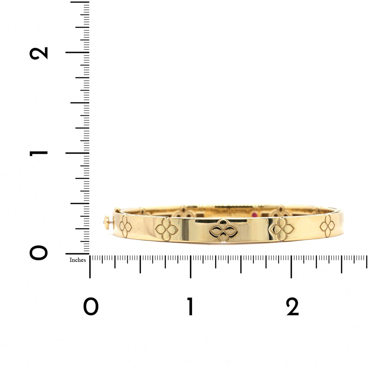 Roberto Coin 18K Yellow Gold Love in Verona Bangle