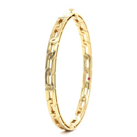 Roberto Coin 18K Yellow Gold Navarra Bangle Bracelet