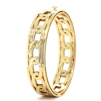 Roberto Coin 18K Yellow Gold Navarra Bangle Bracelet