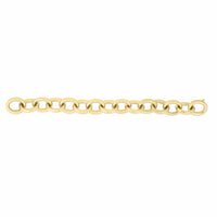 Roberto Coin 18K Yellow Gold Round Rolo Link Bracelet