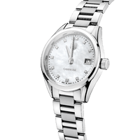 TAG Heuer Carrera Quartz Ladies Mother of Pearl Steel Watch
