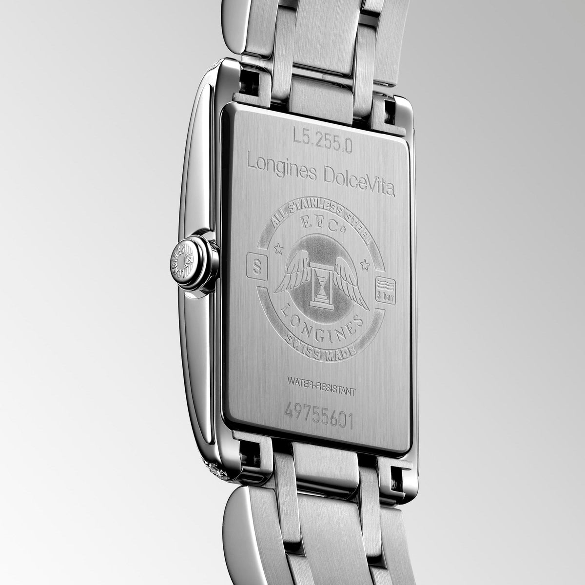 Longines DolceVita 20mm Stainless Steel, Long's Jewelers