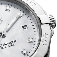 Tag Heuer Sterling Silver Aquaracer Quartz WBD1414.BA0741