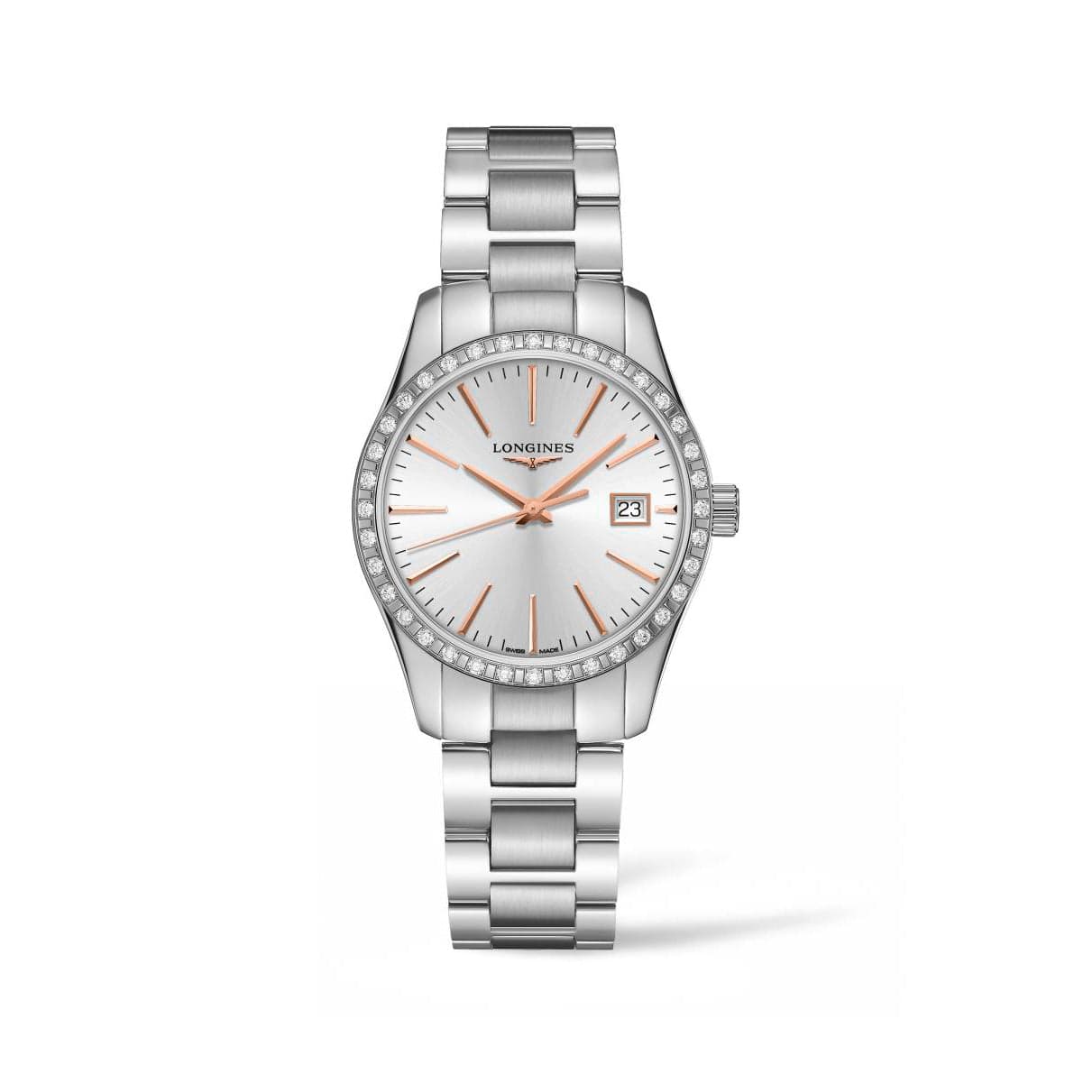 Conquest Classic 34mm Stainless Steel, Long's Jewelers