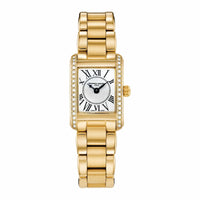 Frederique Constant Carree Quartz Yellow Gold Plate