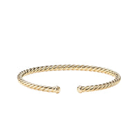 Cable Flex Bracelet 18K Yellow Gold, 4mm