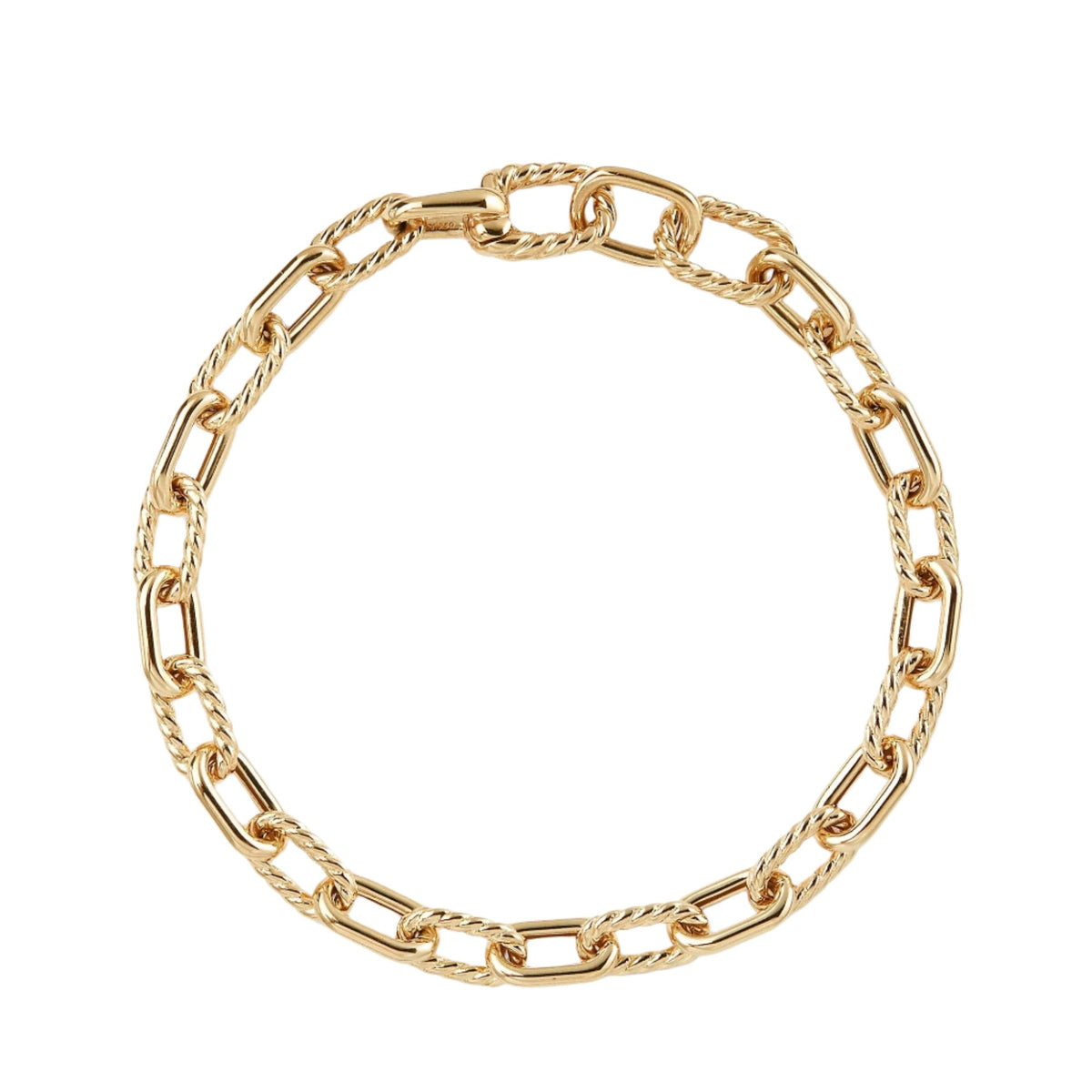 DY Madison Bold Bracelet in 18K Gold, 6mm