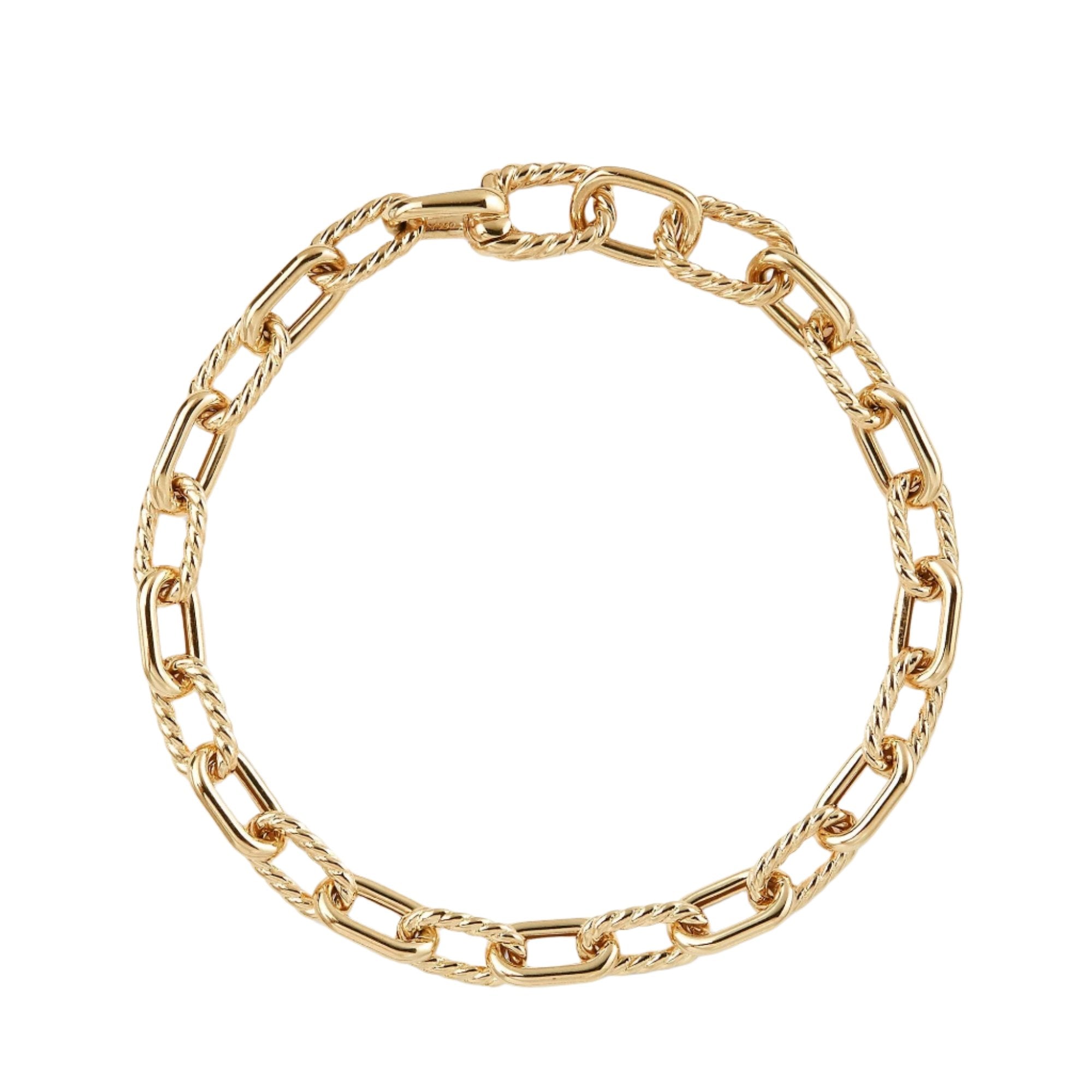 DY Madison Bold Bracelet in 18K Gold, 6mm