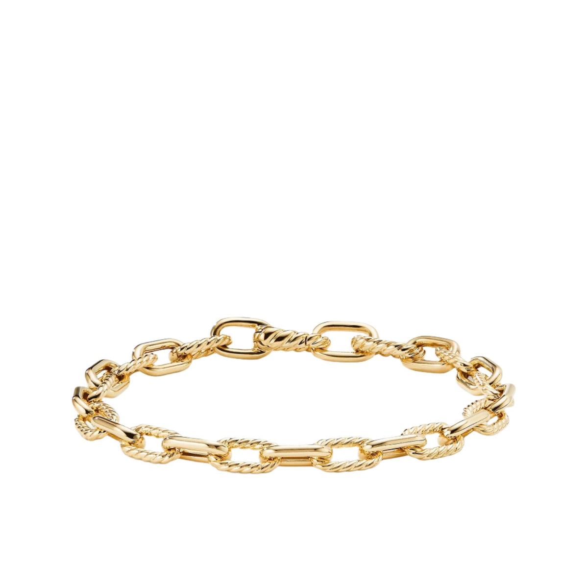 DY Madison Bold Bracelet in 18K Gold, 6mm