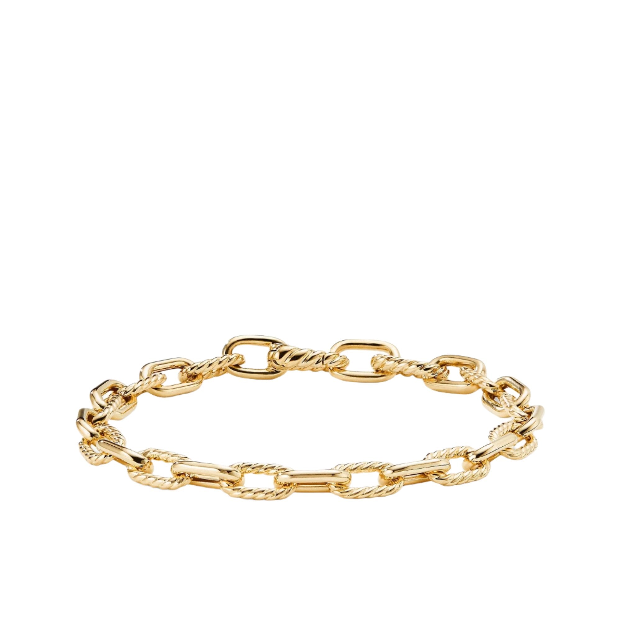 DY Madison Bold Bracelet in 18K Gold, 6mm