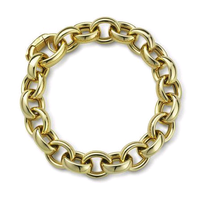 18K Yellow Gold Rosalind Link Ultra Chain Bracelet