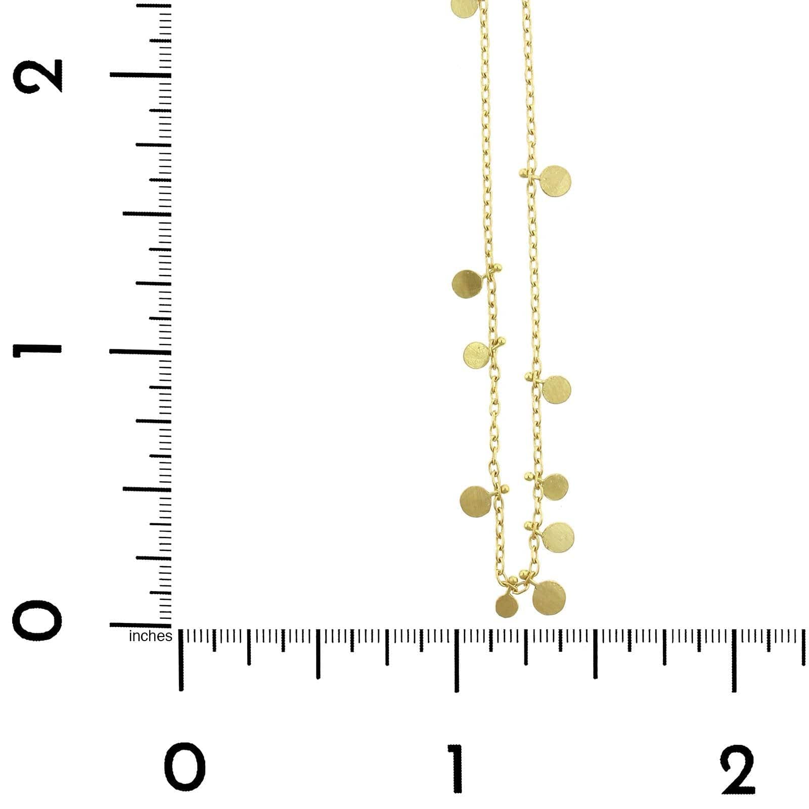 18K Yellow Gold Random Dotted Bracelet